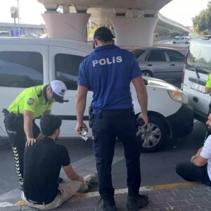 Polisten Gerçeği Aratmayan Trafik Tatbikatı
