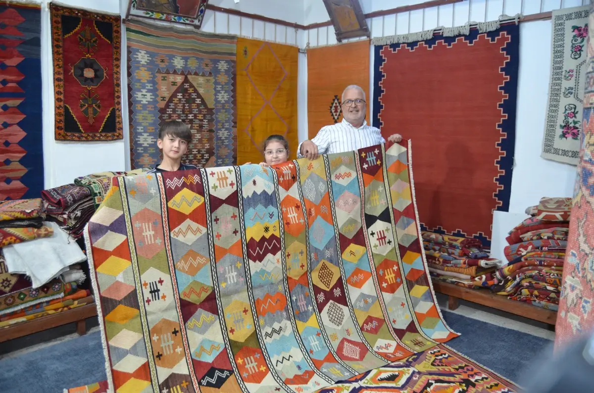 Anadolu’nun Kilimleri Yurt Dışında Alıcı Buluyor