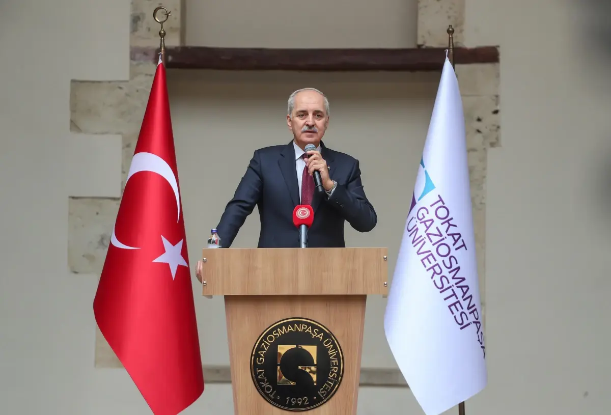 tbmm baskani kurtulmustan gazze aciklamalari zulum ve baris temasi vimtULTc